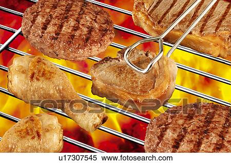 Stock Photography - Mixed barbecue. Fotosearch