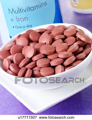 Multi Vitamin Tablets - Non Exclusive View Large Photo Image Stock Photo - Multi Vitamin Tablets - Non Exclusive. Fotosearch