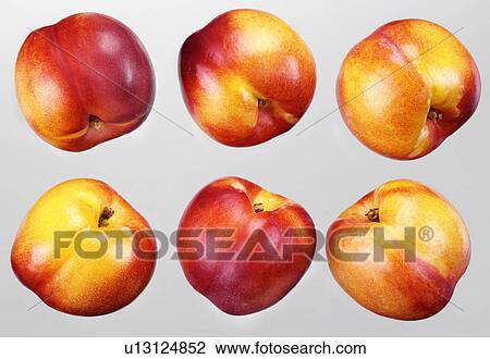Stock Image - Nectarines - Non Exclusive. Fotosearch