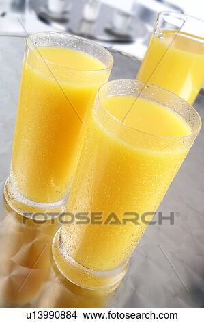 Picture - Orange juice. Fotosearch