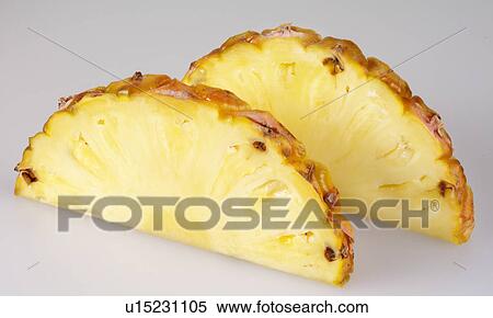 Stock Photography - Pineapple Slices - Non Exclusive. Fotosearch