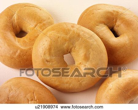 Picture - Plain Bagels- Non Exclusive. Fotosearch