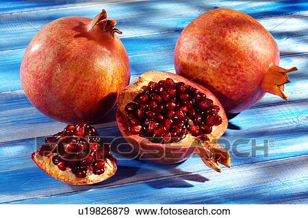 Pomegranates View Large Photo Image Stock Photo - Pomegranates. Fotosearch
