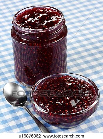 Raspberry Preserve - Non Exclusive View Large Photo Image Stock Image - Raspberry Preserve - Non Exclusive. Fotosearch