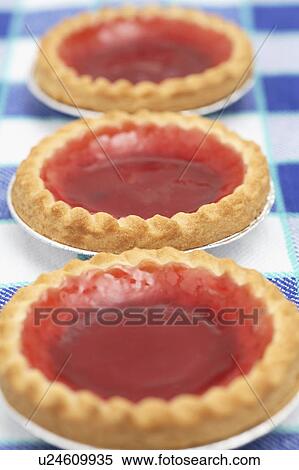 Raspberry tarts View Large Photo Image Stock Photography - Raspberry tarts. Fotosearch