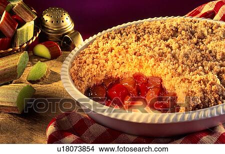 Rhubarb pie View Large Photo Image Picture - Rhubarb pie. Fotosearch