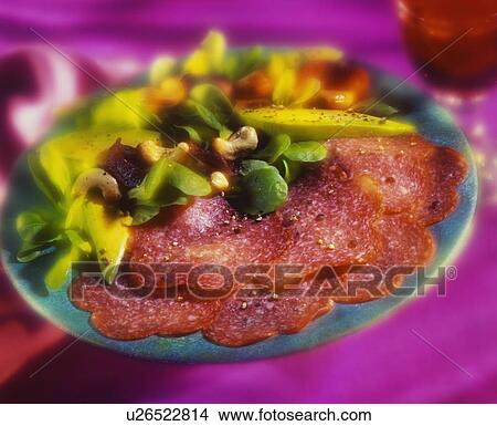Picture - Salami. Fotosearch