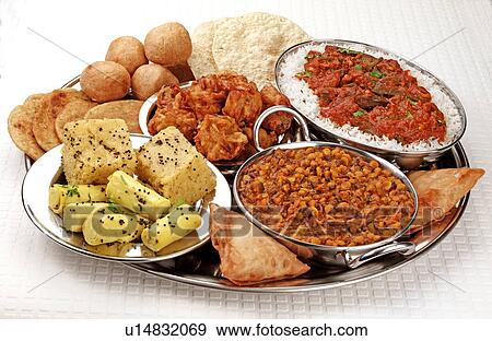 Stock Photo - Selection of Indian Foods - Non Exclusive. Fotosearch