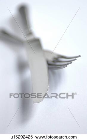 Single knife and fork View Large Photo Image Stock Photography - Single knife and fork. Fotosearch