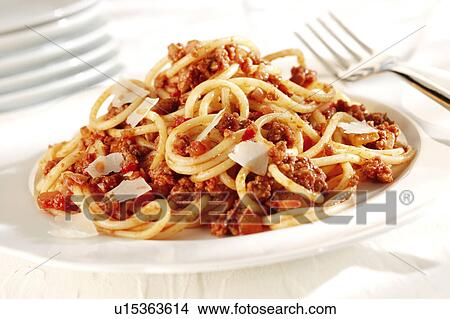 Picture - Spaghetti Bolognese. Fotosearch