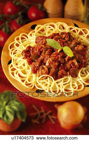 Stock Image - Spaghetti bolognese. Fotosearch