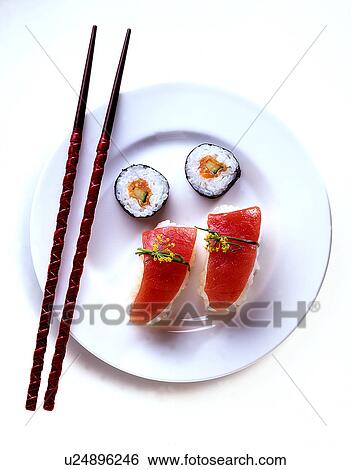 Sushi View Large Photo Image Stock Photograph - Sushi. Fotosearch