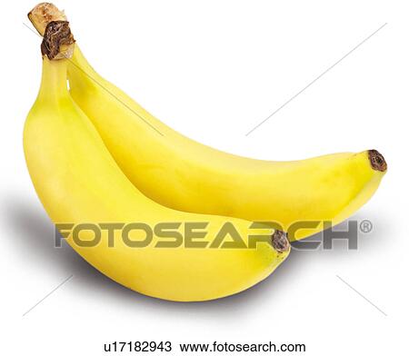 Stock Image - Two Bananas - Non Exclusive. Fotosearch