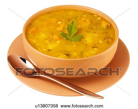 Stock Photo - Vegetable Soup Cut Out - Non Exclusive. Fotosearch