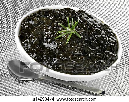 Picture - Welsh Laver Bread Bara Lawr - Non Exclusive. Fotosearch
