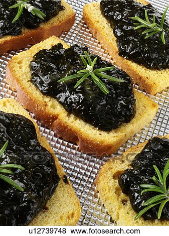 Stock Photo - Welsh Laver Bread With Rosemary - Non Exclusive. Fotosearch