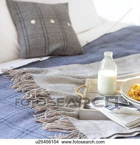 Picture - Breakfast in Bed. Fotosearch