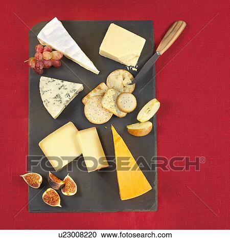 Stock Image - Cheese Selection. Fotosearch