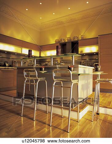 Stock Photo - Contemporary Kitchen. Fotosearch