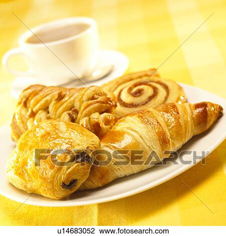 Stock Image - Danish Pastries. Fotosearch