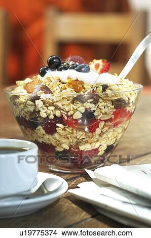 Picture - Fruity Muesli. Fotosearch