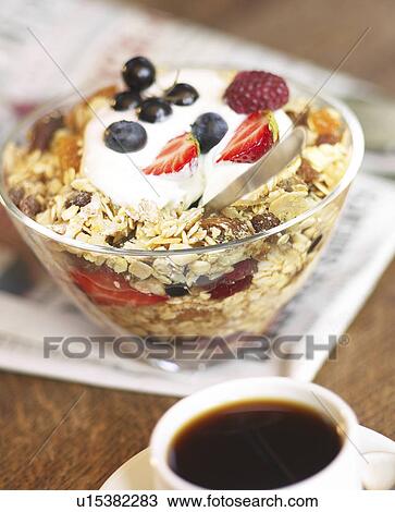 Fruity Muesli View Large Photo Image Stock Image - Fruity Muesli. Fotosearch