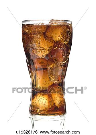 Stock Photograph - Glass of Coke. Fotosearch