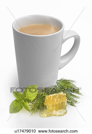 Stock Image - Herbal Tea. Fotosearch
