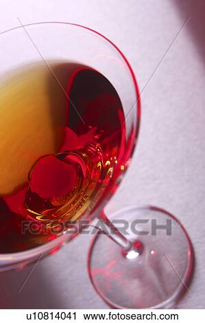 Stock Image - Manhatten Cocktail. Fotosearch