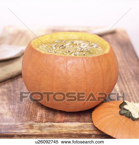 Stock Photography - Pumpkin Soup. Fotosearch