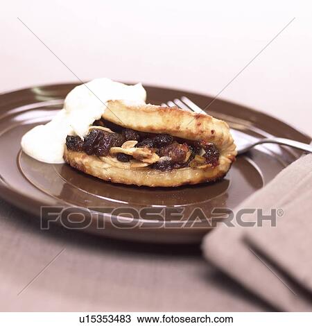 Stock Image - Raisin Dessert. Fotosearch