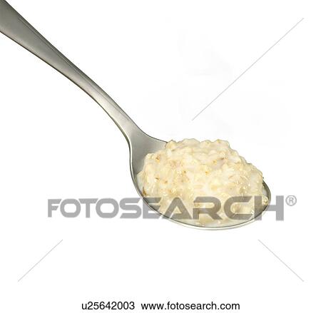 Spoon of Porridge View Large Photo Image Stock Image - Spoon of Porridge. Fotosearch