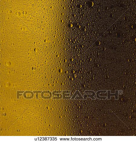 Stock Photography - Water Droplets on Glass. Fotosearch