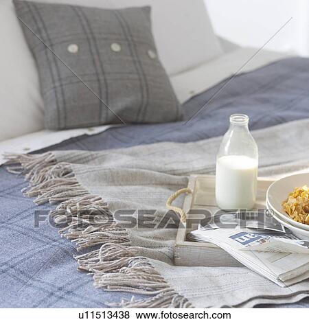 Stock Photo - Breakfast in Bed. Fotosearch