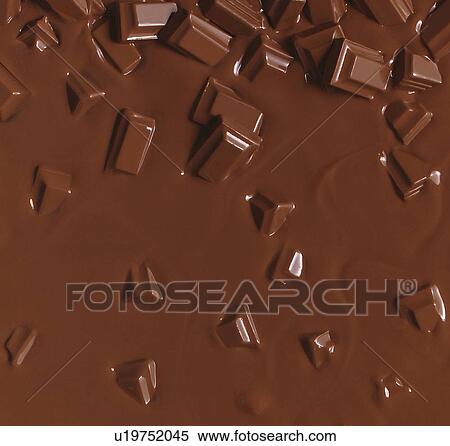 Stock Photography - Melting Chocolate. Fotosearch