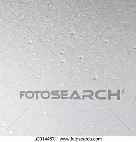 Stock Image - Water Droplets. Fotosearch