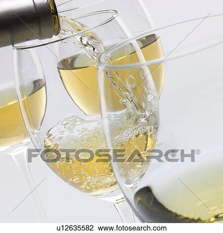 White Wine Pour View Large Photo Image Stock Image - White Wine Pour. Fotosearch