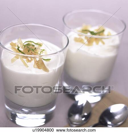 Stock Image - Yoghurt. Fotosearch