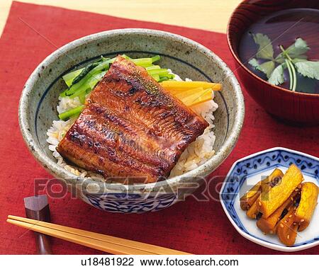 Boiled Eel Dish, High Angle View View Large Photo Image Stock Image - Boiled Eel Dish, High Angle View. Fotosearch