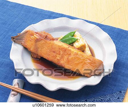 Cooked Flatfish Dish, High Angle View View Large Photo Image Stock Photo - Cooked Flatfish Dish, High Angle View. Fotosearch