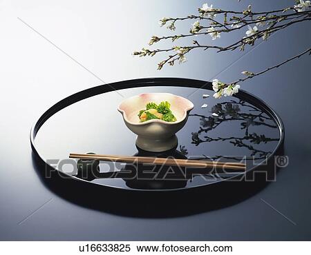 Stock Photography - Japanese Style Food, High Angle View. Fotosearch