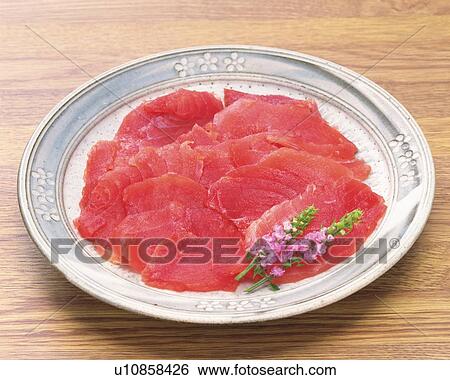Sashimi, High Angle View View Large Photo Image Stock Photograph - Sashimi, High Angle View. Fotosearch