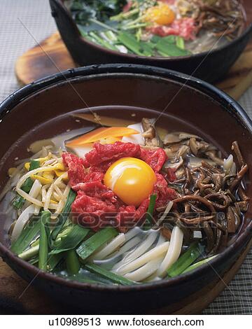 Stock Image - Korean food. Fotosearch