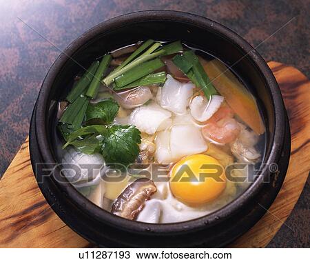 Stock Image - Korean food. Fotosearch