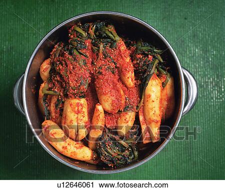 Stock Image - Korean food. Fotosearch