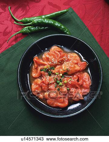Stock Image - Korean food. Fotosearch
