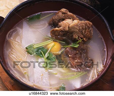 Stock Image - Korean food. Fotosearch