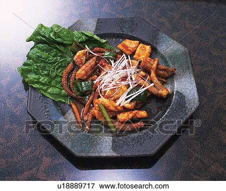 Stock Photo - Korean food. Fotosearch
