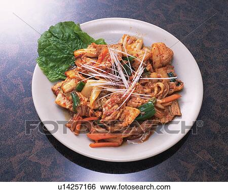 Korean food View Large Photo Image Stock Photograph - Korean food. Fotosearch