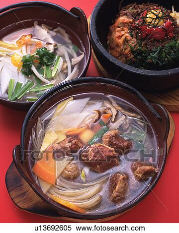 Korean food View Large Photo Image Stock Photography - Korean food. Fotosearch